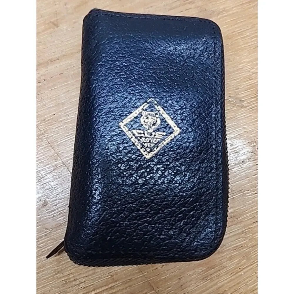 Vintage Cub Scouts Boy Scouts Pigskin Leather‎ Coin Purse